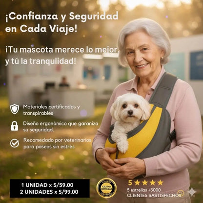 Bolso Cargador Mascotas