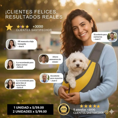 Bolso Cargador Mascotas