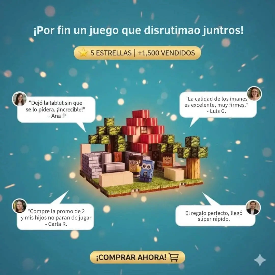 Cubo Màgnetico 150 piezas T/MInecraft